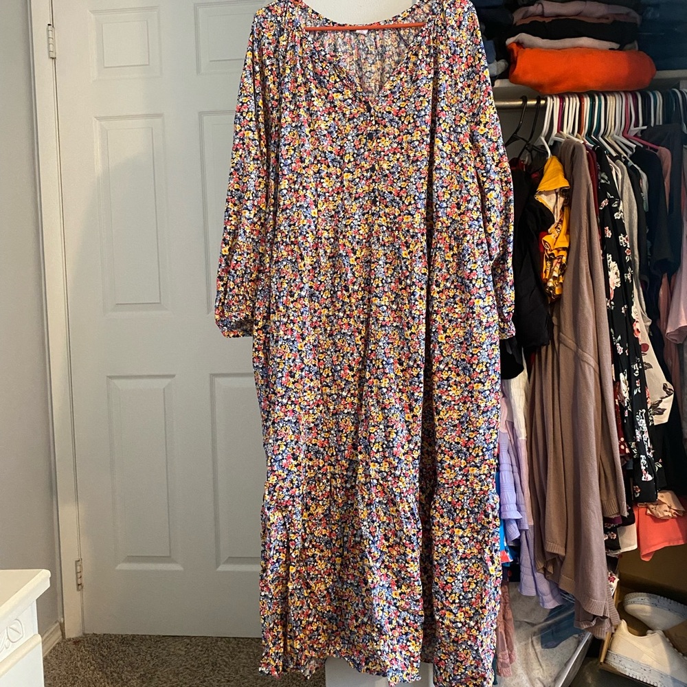 Old Navy Floral Maxi Dress